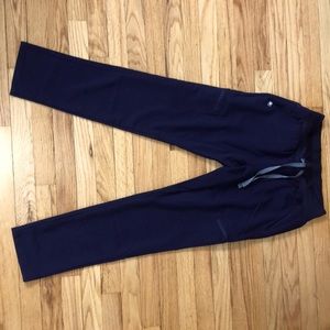 XS Navy Figs Scrub Bottoms